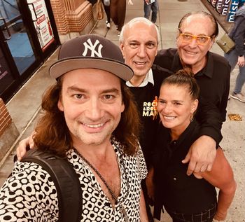 Singer/actor Constantine Maroulis, Debi & Good Will Ambassador Errol Rappaport
