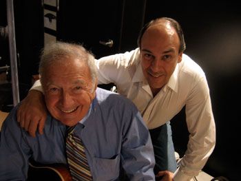 In the Recording Studio with Bucky Pizzarelli
