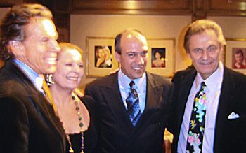 Radio/TV personality Bill Boggs, producer Randie Levine-Miller & actor Joseph Bologna
