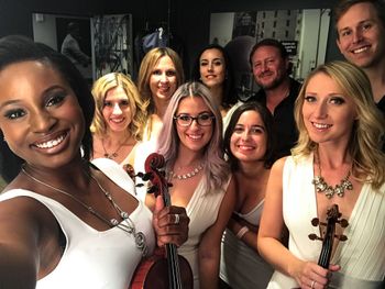 Sean Bradley's Orchestra for Marco Antonio Solis concert
