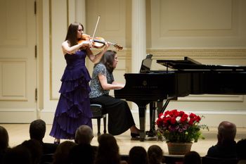 Carnegie Hall Debut with my mother, Susan Merdinger!
