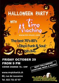 MR PICKWICK'S HALLOWEEN PARTY WITH TIME MACHINE !