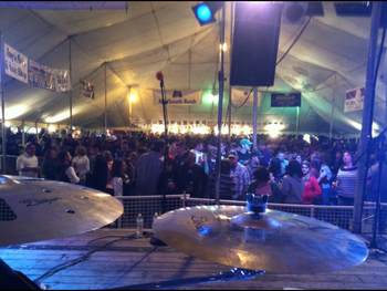 Lockport Fair 2012 drummer's view
