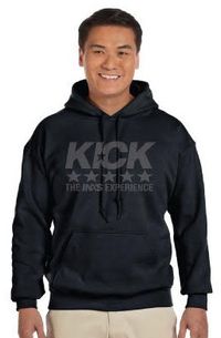 KICK- Black Pullover Hoodie!