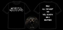 Narcotic Wasteland "Pray" Logo T-Shirt/DT CD Bundle