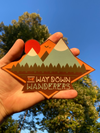 Pack of 5 Large Mountain Stickers (Shipping included)