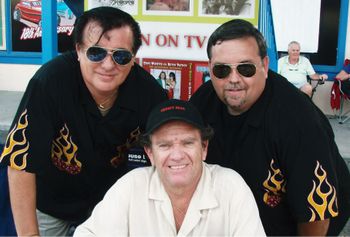 The Dukes with Butch Patrick. (Eddie Munster)
