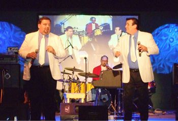 The Dukes performing with the "Las Vegas Sounds"
