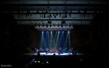 Nenad Bach Band @ Lisinski Hall, Zagreb, Croatia on November 30th 2012. Photo by Zoran Orlic — with Al Orlo, Michael O'Keefe, Joe DeSanctis, Richard Lindsey and Nenad Bach.
