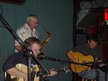 With bluegrass guitar maestro Bryan Sutton, and the legendary Boots Randolph
