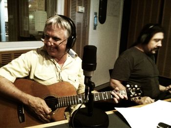 Mark Tinson & Rob Live at ABC Radio station Newcastle
