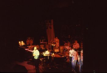 Bruce (far left on keys) in Concert with Andrae Crouch
