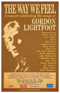 The Way We Feel - Songs of Gordon Lightfoot