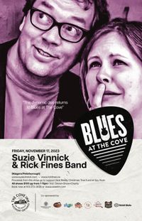 Blues at The Cove with Rick Fines & Suzie Vinnick Band