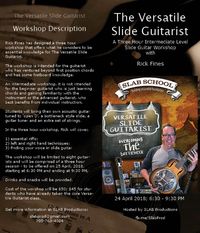 The Versatile Guitarist - Slide Guitar