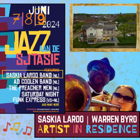 Saskia Laroo Band ft Warren Byrd @ Festival Jazz aan de Sjtasie