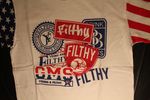 FILTHY COLLAGE FLAG TEE