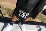 BB LEATHER PATCH SHORT