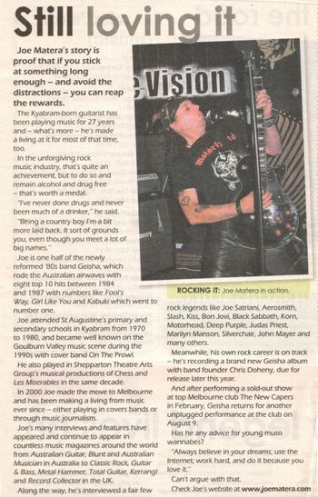 Shepparton News, 2007 (AUSTRALIA)
