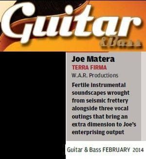 'Terra Firma' review - Guitar & Bass magazine, Feb. 2014 (UK)
