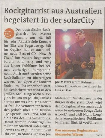 StadtRundschau, July 22, 2016 (AUSTRIA)
