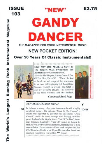 EP Review - New Gandy Dancer magazine, #103, Jan. 2012 (UK)
