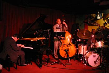 Bill Charlap Trio at
The Village Vanguard
