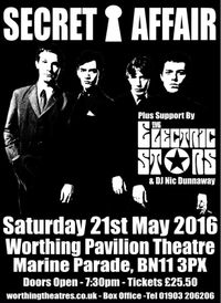 The Electric Stars support The Secret Affair