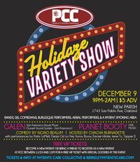 PCC Holidaze Variety Show w/ Planet Booty & Rasa Vitalia