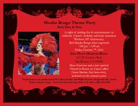  Moulin Rouge theme party 