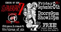 San Jose, CA: Rasa Vitalia @ Circus of Sin @ Caravan Lounge