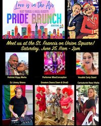 San Francisco, CA: Rasa Vitalia draws @ Pride Brunch Benefit for PRC