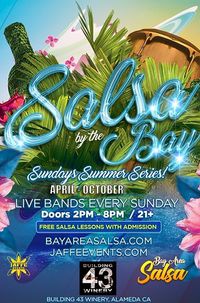 Alameda, CA:  Bay Area Salsa's Sabor Sundays Salsa Class & Concert Series!