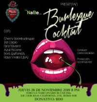 Mexico City: Rasa Vitalia @ Mexico City  Burlesque Festival: Burlesque Cocktail