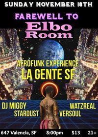 San Francisco: Rasa Vitalia @ Elbo Room (Last Show @Elbo)