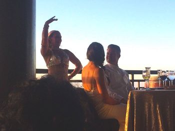 ✩ Rasa Vitalia, professional dance performer, performs an exciting belly dance show and leads a fun Lebanese dabke line dance into the hill house at a elegant high-end wedding with a wonderful family of friends at the beautiful Thomas Fogarty Winery Events with Entire Productions, July 1 2017. :) RasaVitalia.com  Audience Participation: https://youtu.be/7m6Kzs4GEqs Sword Dance: https://youtu.be/kSfpxenHMOc
