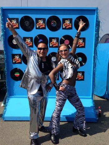 Rasa Vitalia & DJ Ybarra on KOFY TV Dance Party ch. 20 San Francisco, CA
