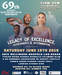 San Francisco: Rasa Vitalia @ 2019 Juneteenth Parade & Festival 