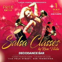 San Francisco, CA: Rasa Vitalia @ Sexy Salsa class 