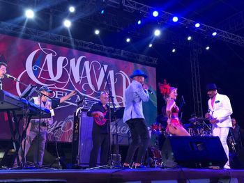 Rasa Vitalia performs Carnaval Playa del Carmen, Mexico Feb 2019
