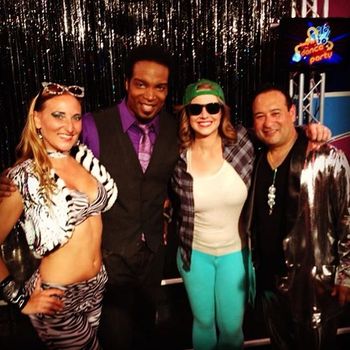 Rasa Vitalia & Host Morris Knight, DJ Katie, & Dj Ybarra on KOFY TV Dance Party ch. 20 San Francisco, CA
