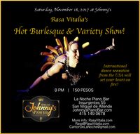 Rasa Vitalia's Hot Burlesque & Variety Show!