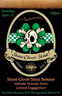 Stone Clover Stout Release Party