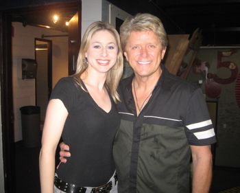 With Peter Cetera in Knoxville, TN
