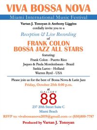 Saskia Laroo @ Frank Colon Bossa Jazz All Stars