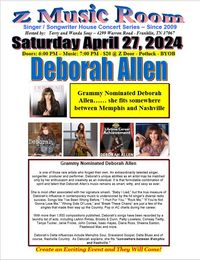 POSTPONED - Deborah Allen