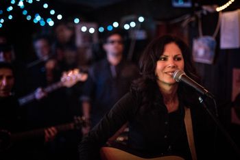 Nettie & the boys at Brown's Diner April 7
