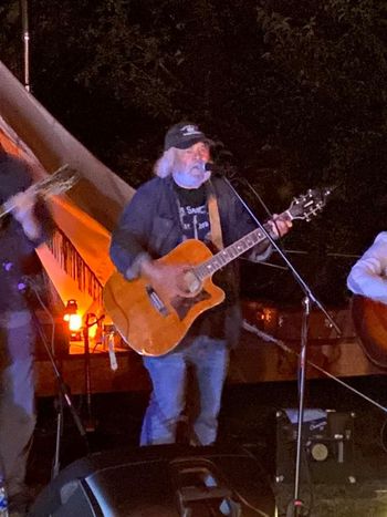 Bob picked some of his original songs from his album Windmills and Wheatfields. He had Gretchen and Tim and Bo accompany him. It was fabulous!
