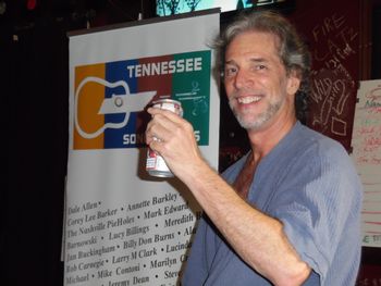Paul Castoe our president of TSAI at Music City Bar & Grill across from Opryland Hotel Naashville, TN
