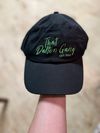 TDG Hat with Green Stitching 